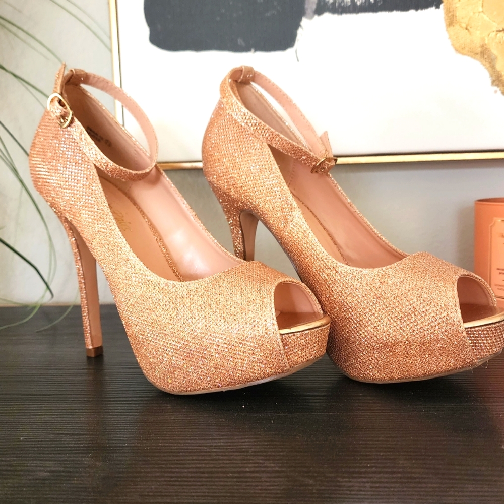 Rose Gold Heels